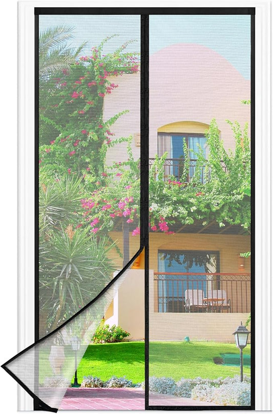 Cortina Mosquitera Magnética de Cierre Automático