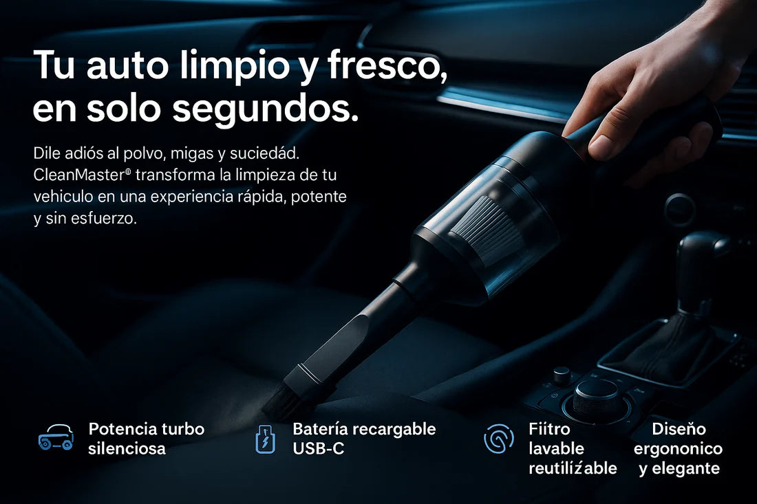 Aspiradora CleanMaster™ 3 en 1